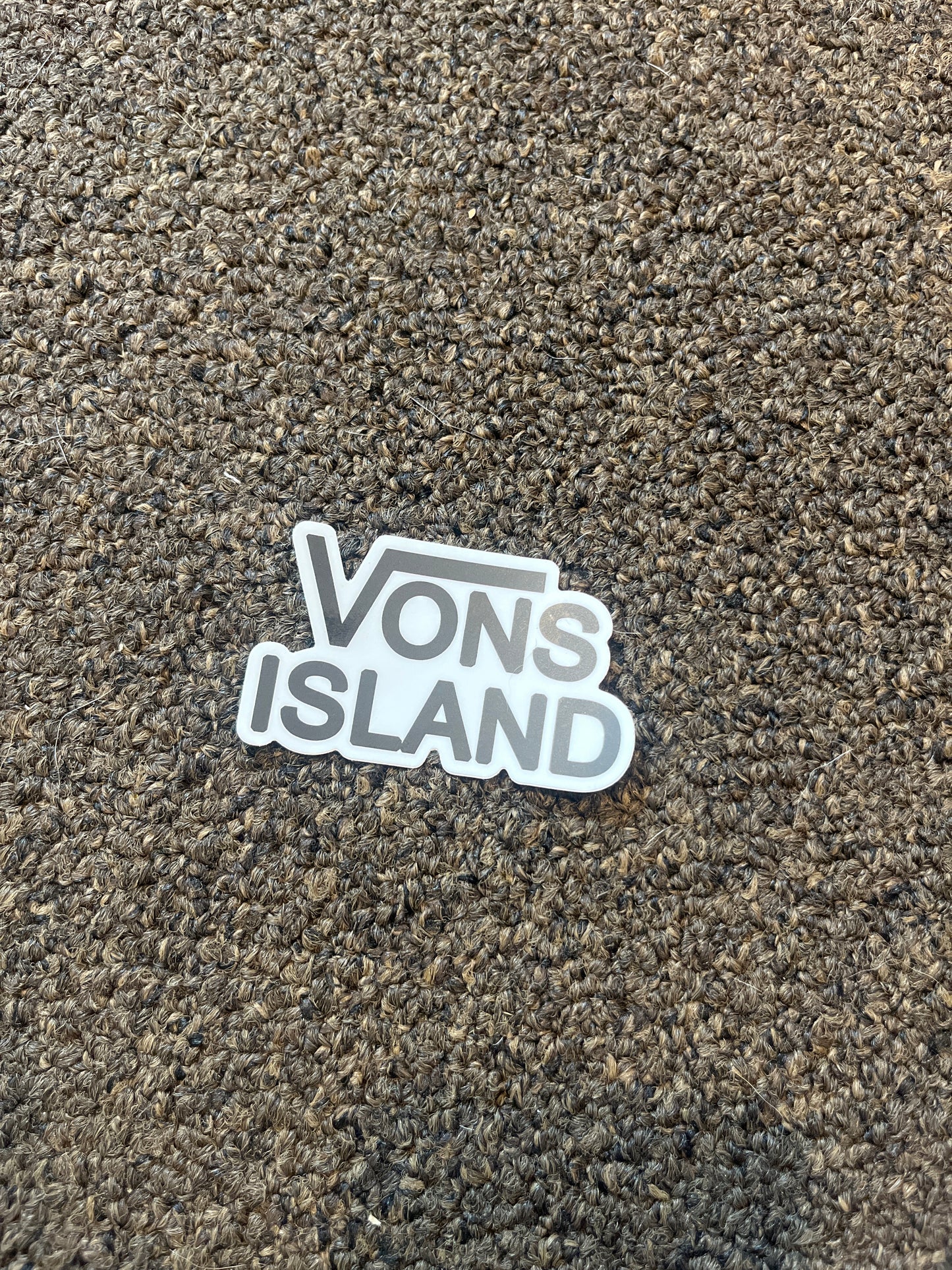 VANS ISLAND STICKER